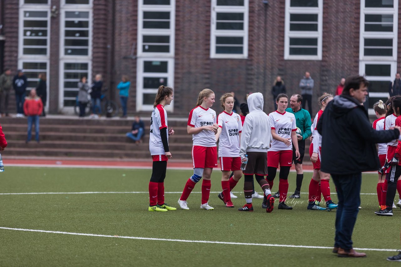 Bild 439 - B-Juniorinnen Walddoerfer - St.Pauli : Ergebnis: 4:1